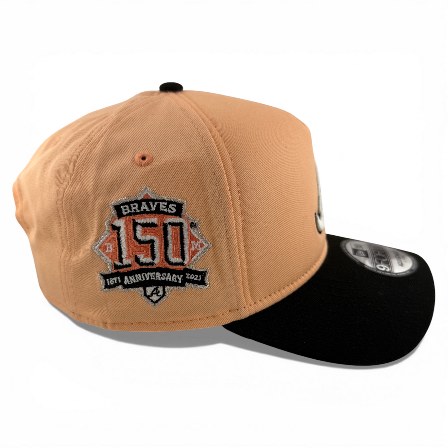 New Era Atlanta Braves MLB Peachy Foam A-Frame 9Forty Snapback Adjustable Hat