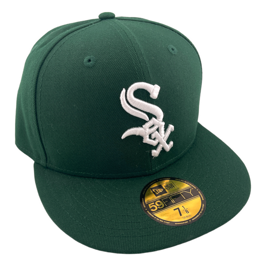 New Era Chicago White Sox Dark Green Pack Hunter/Grey UV MLB 59FIFTY Fitted Hat Cap