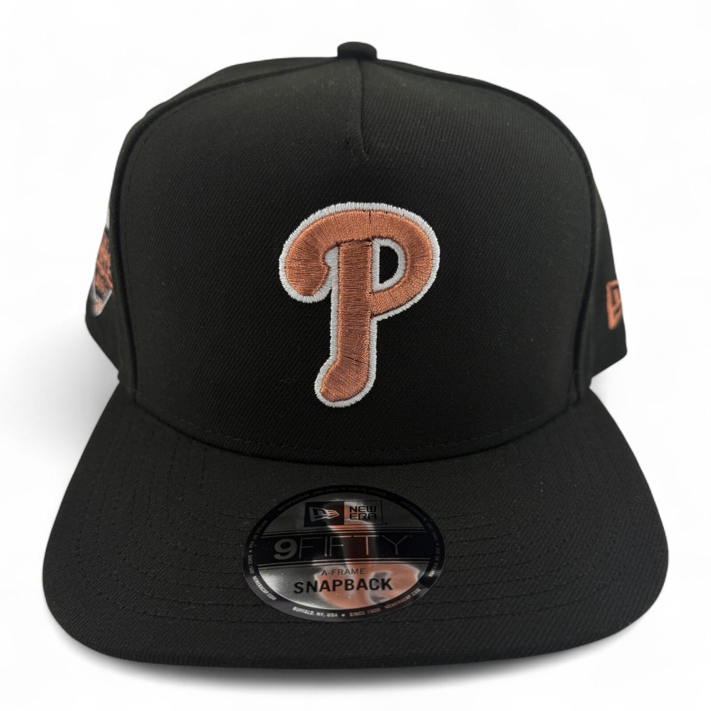 New Era Pittsburgh Pirates MLB Copper A-Frame 9FIFTY Snapback Adjustable Hat Cap
