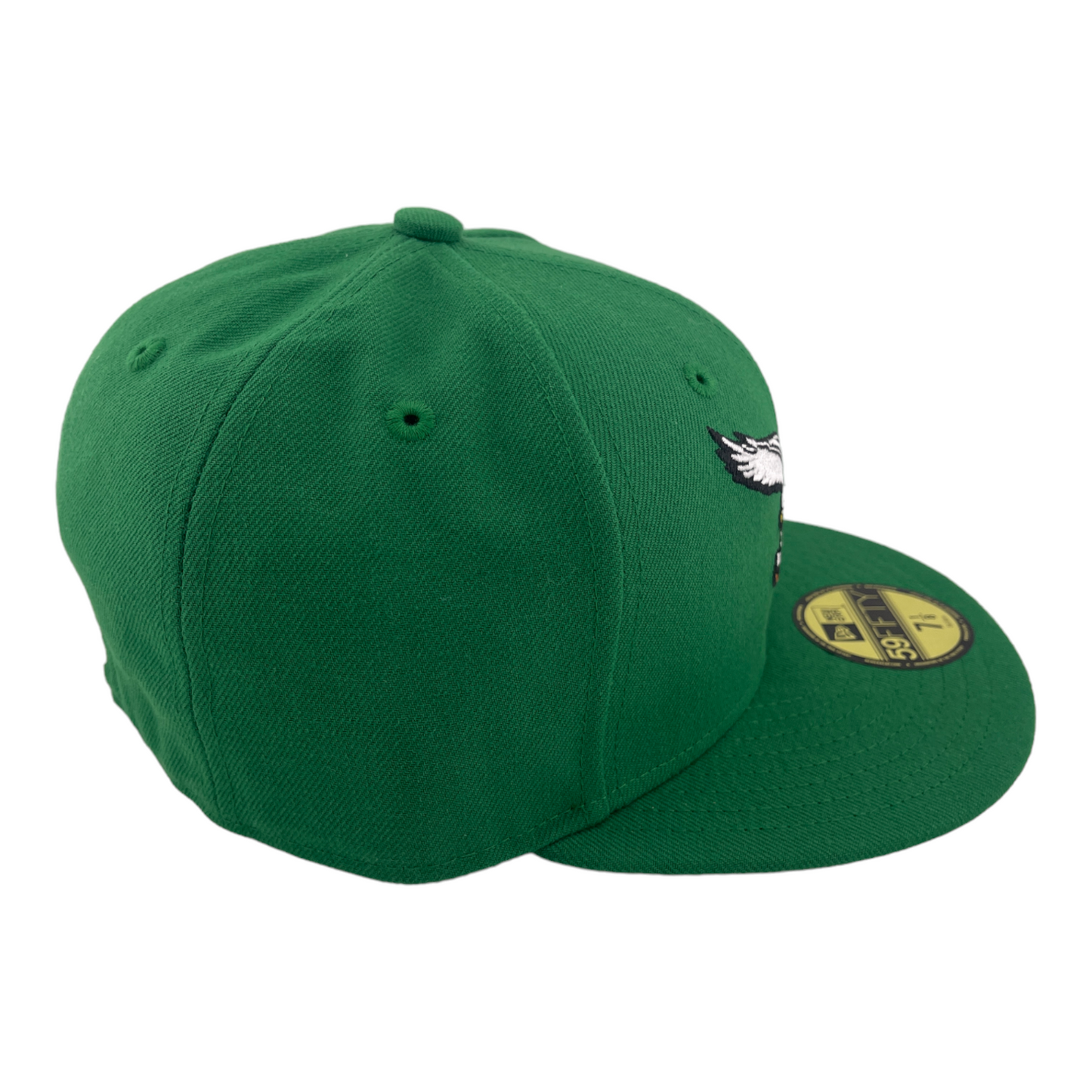 New Era Philadelphia Eagles Throwback Logo Green/Grey UV 59FIFTY Fitted Hat Cap