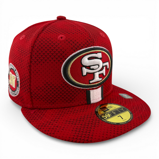 New Era San Francisco 49ers NFL 2024 Sideline Pack Red 59FIFTY Fitted Hat Cap