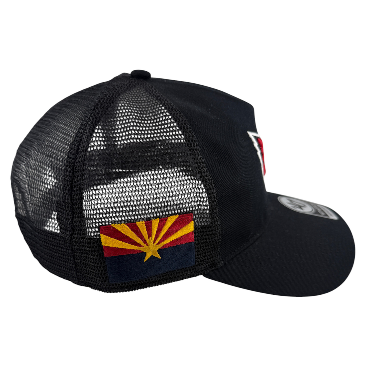 '47 Brand Arizona Cardinals NFL Sure Shot Mesh A-Frame Hitch Adjustable Hat Cap