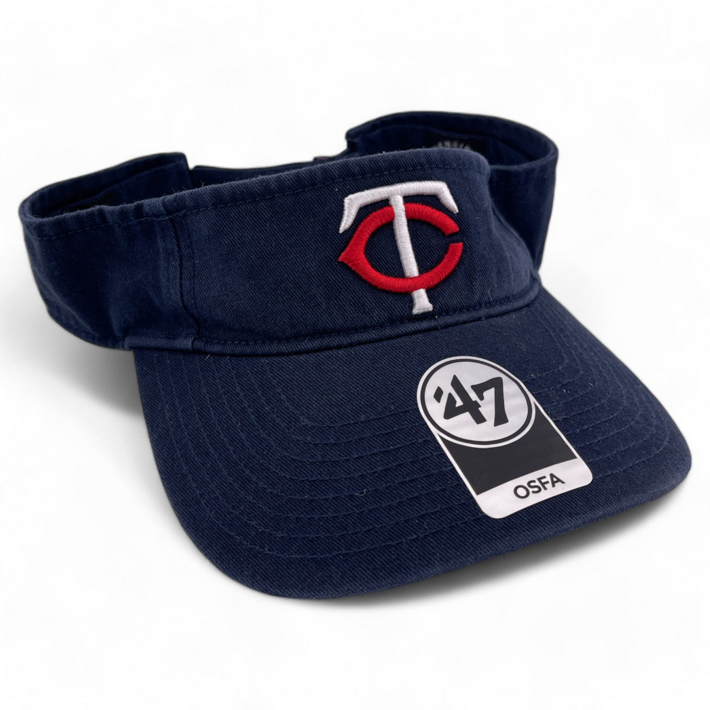 '47 Brand Minnesota Twins MLB Navy Blue Baseball Adjustable Strap Visor OSFA