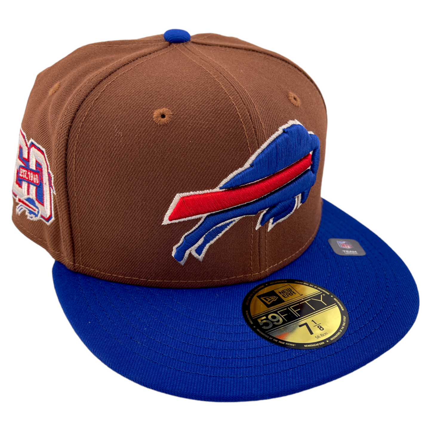 ~NEW DROP~ New Era Buffalo Bills NFL Harvest Pack 60th Anniversary 59Fifty Fitted Hat Cap