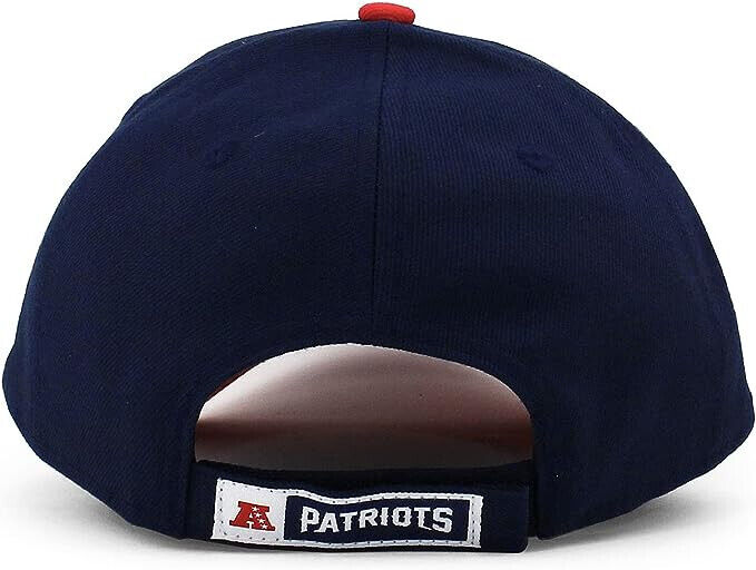 New Era New England Patriots NFL The League 9Forty Red/Blue Adjustable Hat Cap