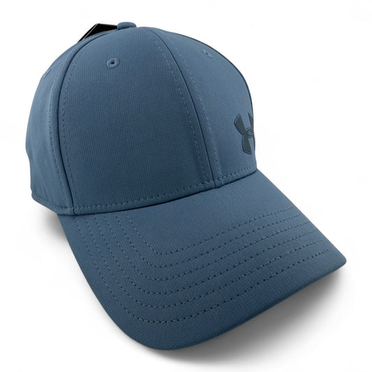 Under Armour Golf Storm Headline Cap 3.0 Water-Resistant Teal Flex Fit Hat Cap