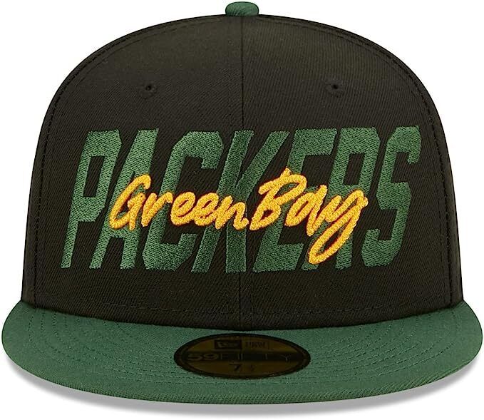 New Era Green Bay Packers 2022 Draft On-Stage NFL 59FIFTY Fitted Hat Cap