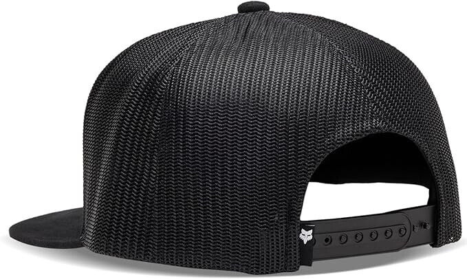 Fox Racing F-Head-X Boxed Patch Mesh Back Trucker Snapback Adjustable Hat Cap