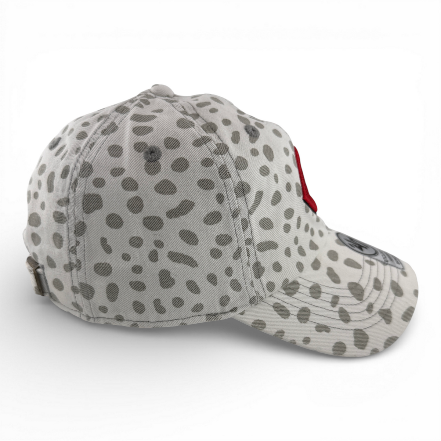 '47 Brand Cincinnati Reds MLB Cheetah Clean Up Women's Adjustable Dad Hat Cap