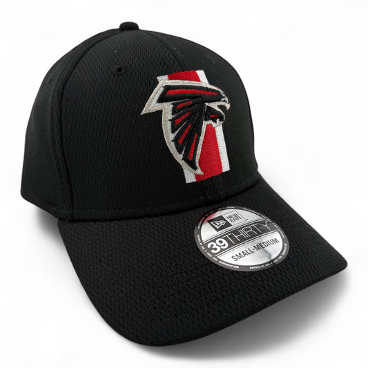 New Era Atlanta Falcons NFL 2024 Sideline Neo Mesh Back 39Thirty Flex Fit Hat