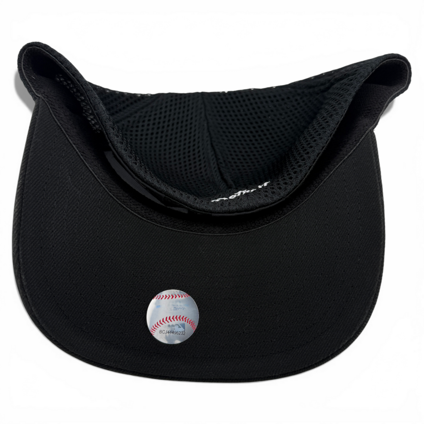 New Era Detroit Tigers MLB Black White Logo Neo Mesh 39Thirty Flex Fit Hat
