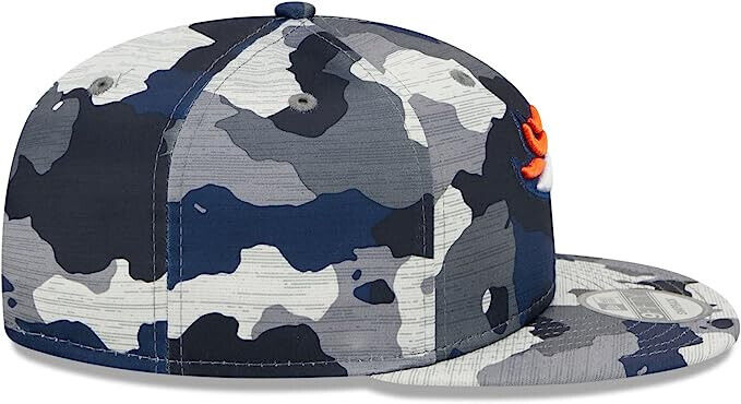 New Era Denver Broncos Training Camp 2022 NFL Camo 9FIFTY Snapback Hat Cap