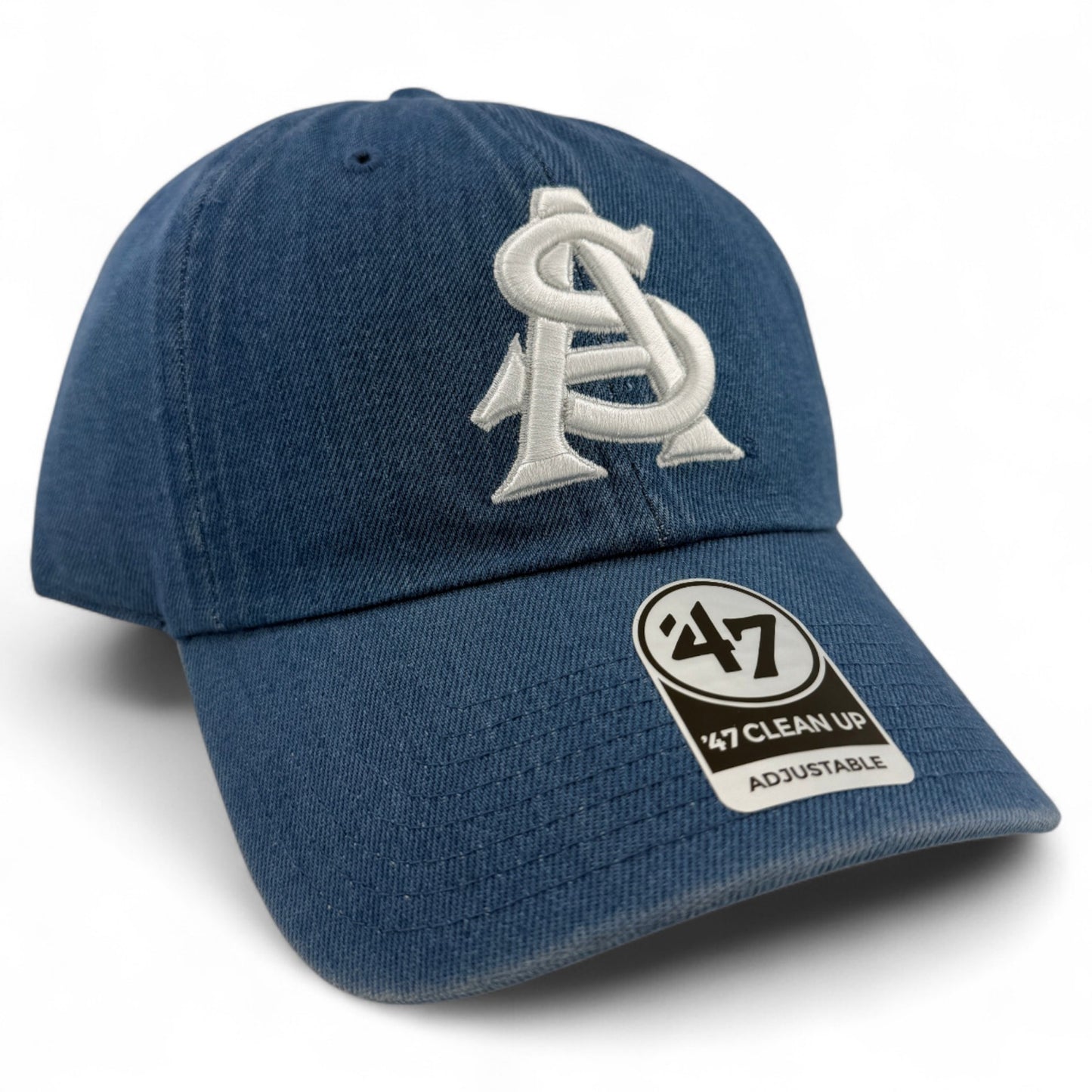 '47 Brand Arizona State Sun Devils ASU NCAA Denim Clean Up Adjustable Dad Hat