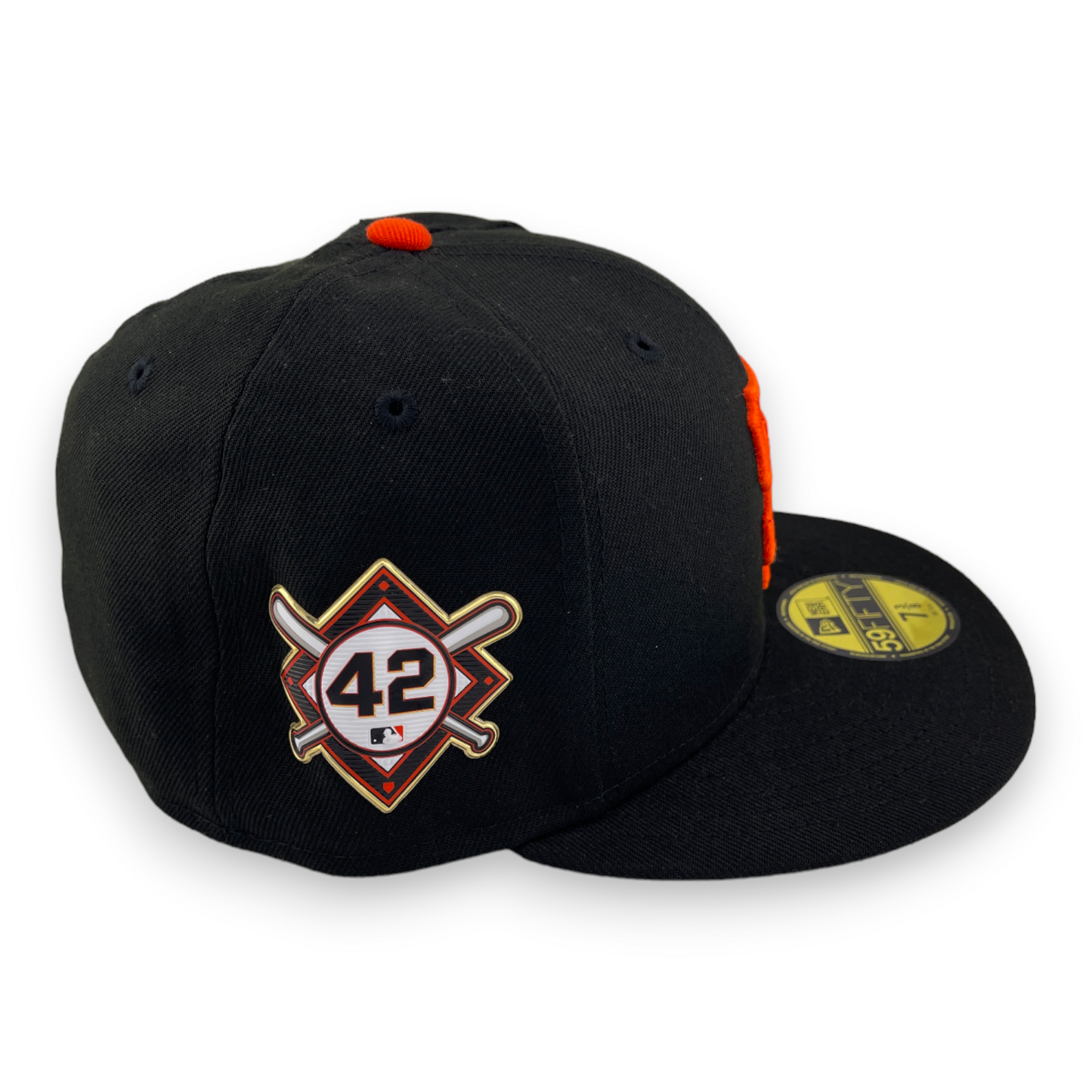 New Era San Francisco Giants Jackie Robinson #42 Side Patch Black UV 59FIFTY Hat Cap