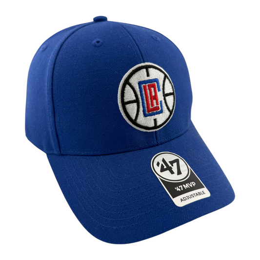 '47 Brand Los Angeles Clippers NBA Classic Blue MVP Strapback Adjustable Hat Cap