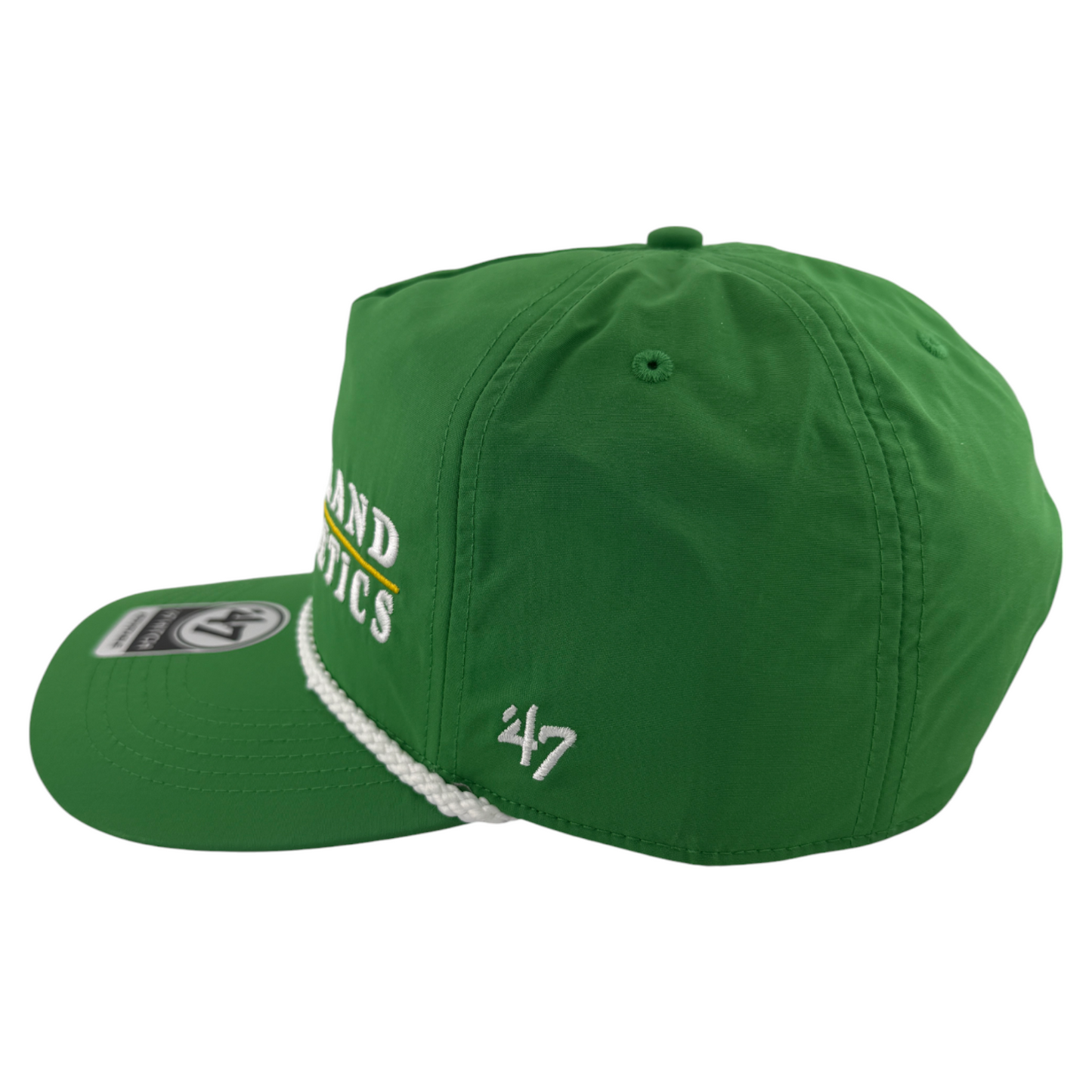 '47 Brand Oakland Athletics A's MBL Campground Hitch A-Frame Snapback Adjustable