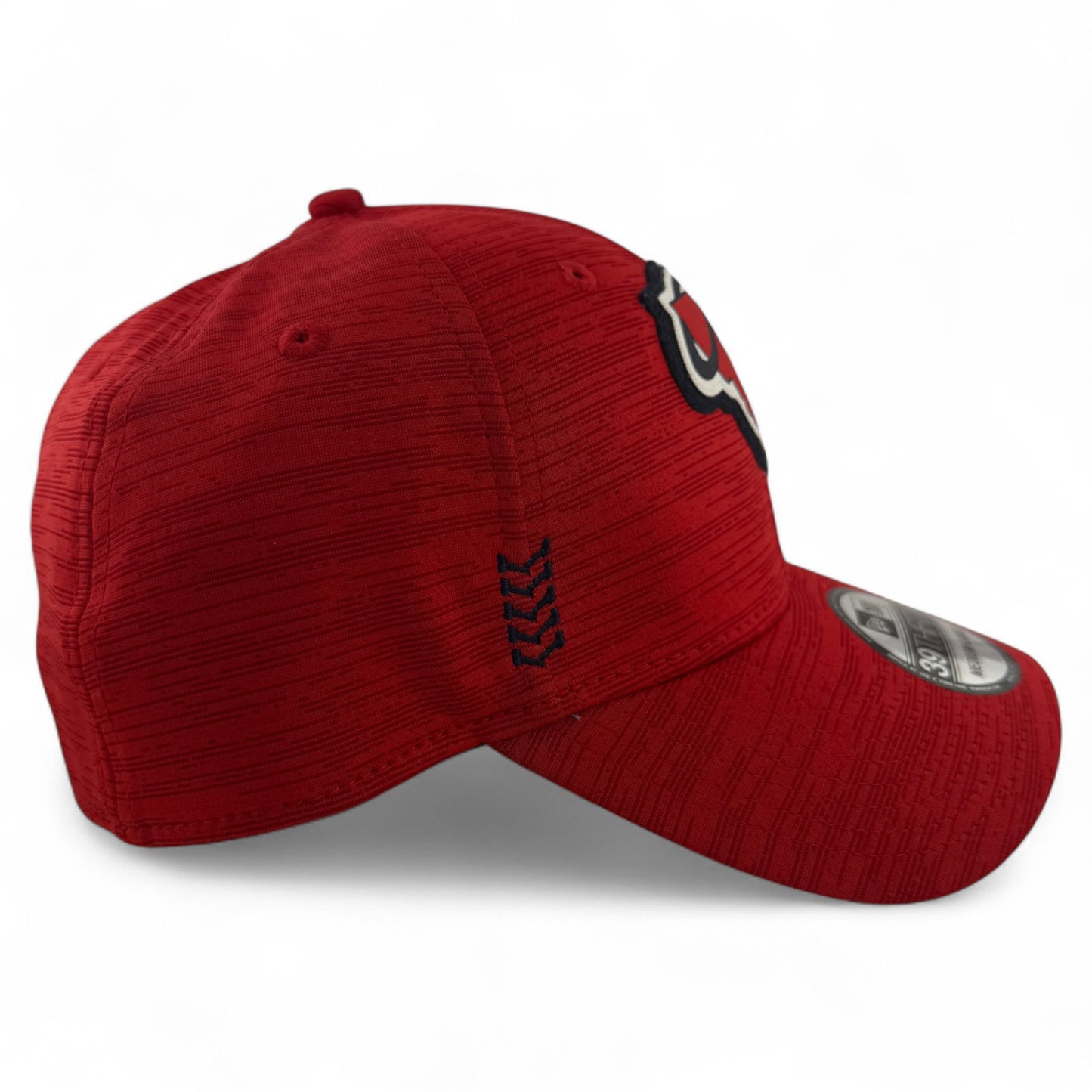 New Era Los Angeles Angels MLB 2024 Clubhouse Red 39Thirty Flex Fit Hat Cap