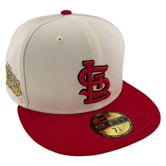 New Era St. Louis Cardinals MLB 2011 World Series Cream 59Fifty Fitted Hat Cap