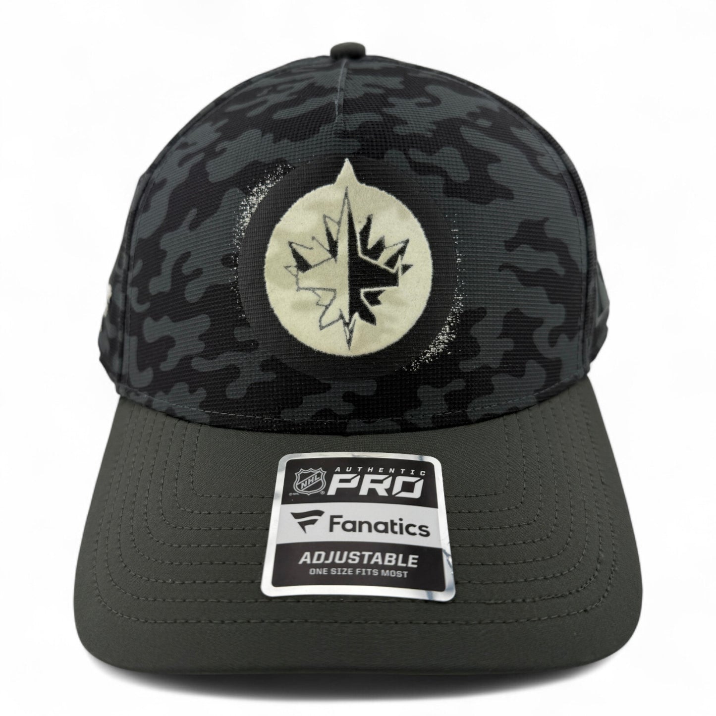 Fanatics Winnipeg Jets NHL Military Appreciation Pro Snapback Adjustable Hat Cap