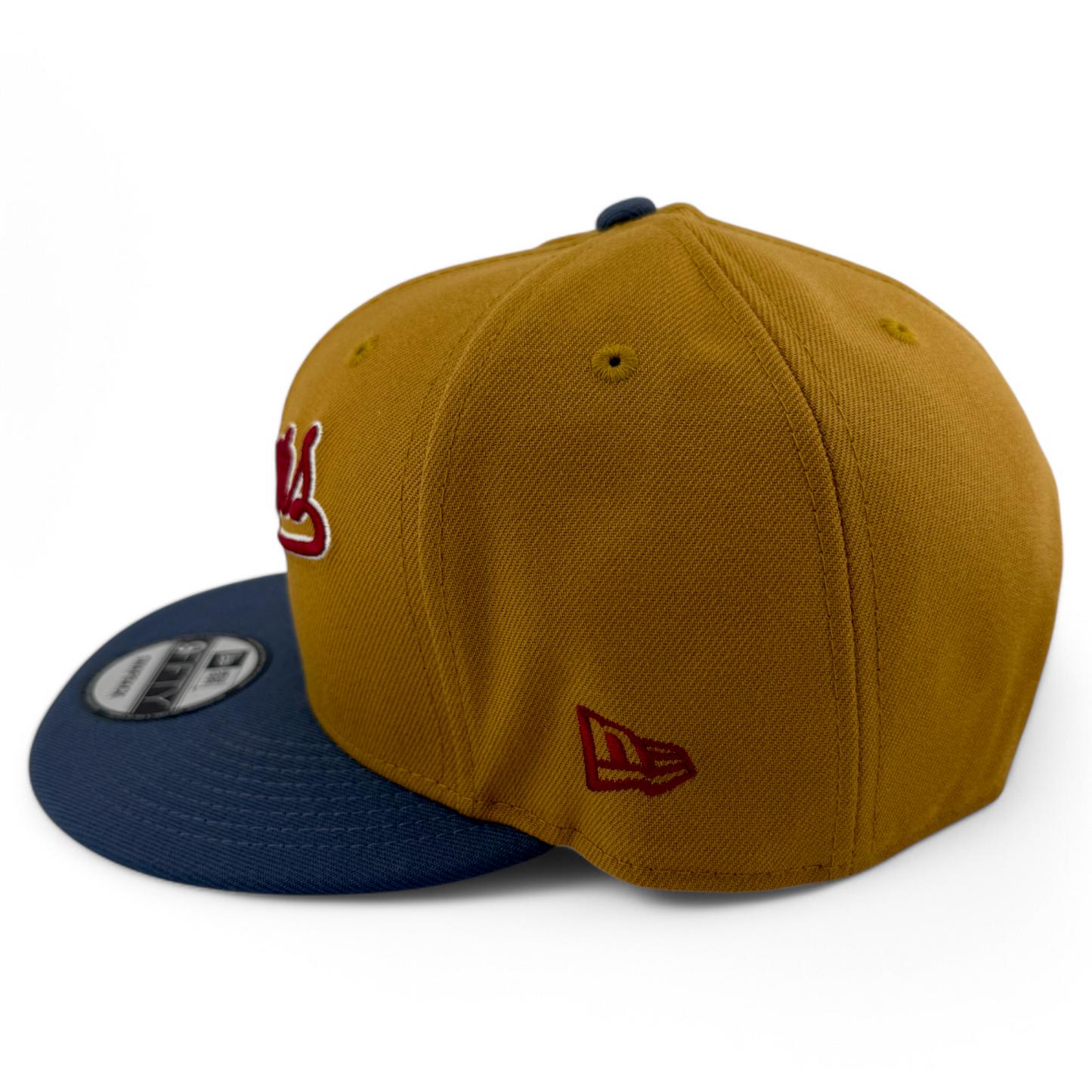 New Era Texas Rangers MLB Panama Tan 9FIFTY Snapback Adjustable Hat Cap