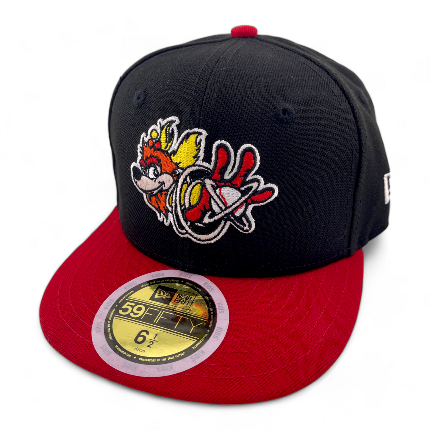 New Era Albuquerque Isotopes Marvel Pack MiLB Black/Red UV 59FIFTY Fitted Kids Hat