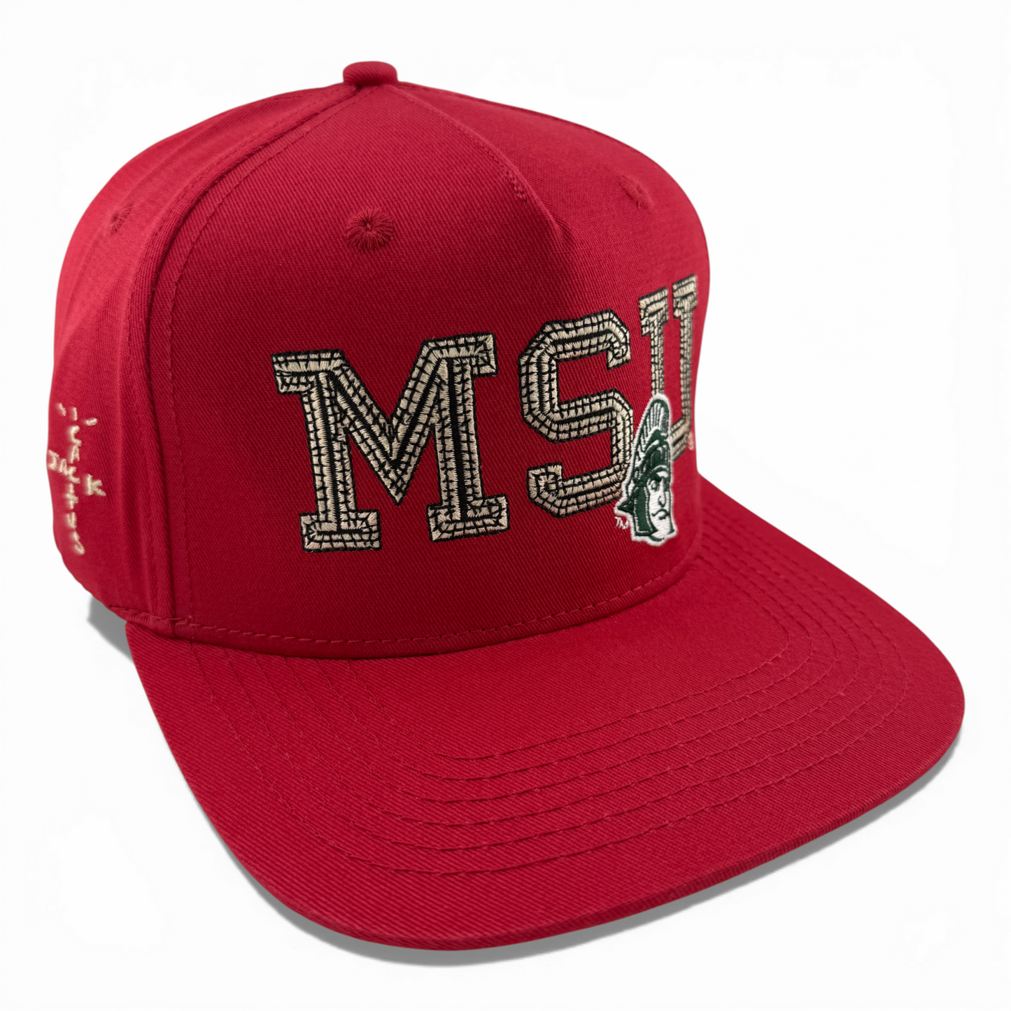 Travis Scott Cactus Jacks Michigan State Univiersity A-Frame Snapback Adjustable