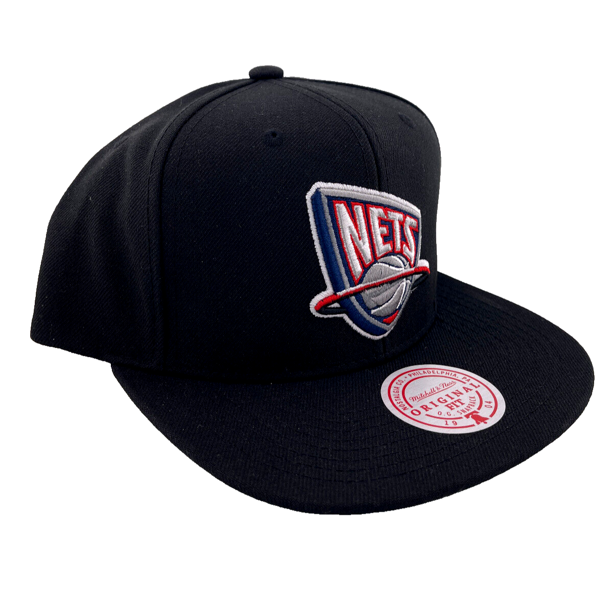 Mitchell & Ness Brooklyn Nets NBA HWC Core Basic Black/Green UV Snapback Hat