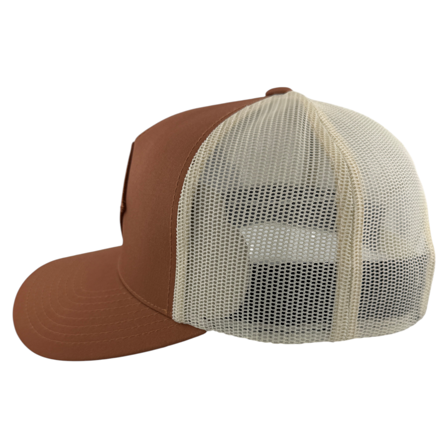 Salty Crew Sealine Retro Beige A-Frame Mesh Trucker SnapBack Adjustable Hat Cap
