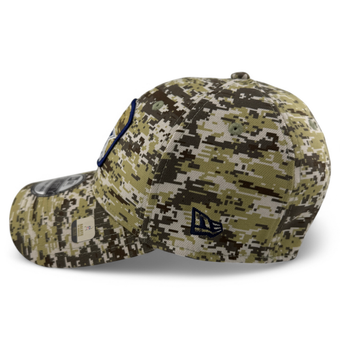New Era Dallas Cowboys 2023 Salute to Service Camo NFL 39Thirty Flex Fit Hat Cap
