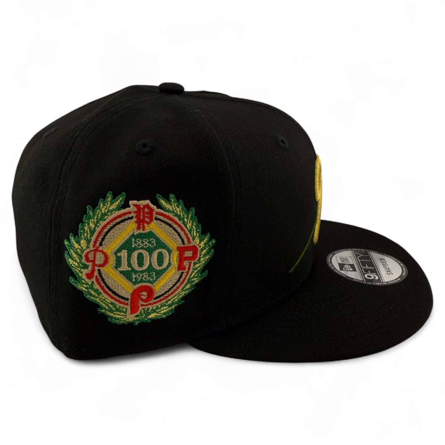 New Era Pittsburgh Pirates MLB Gold Rose 9FIFTY Snapback Adjustable Hat Cap