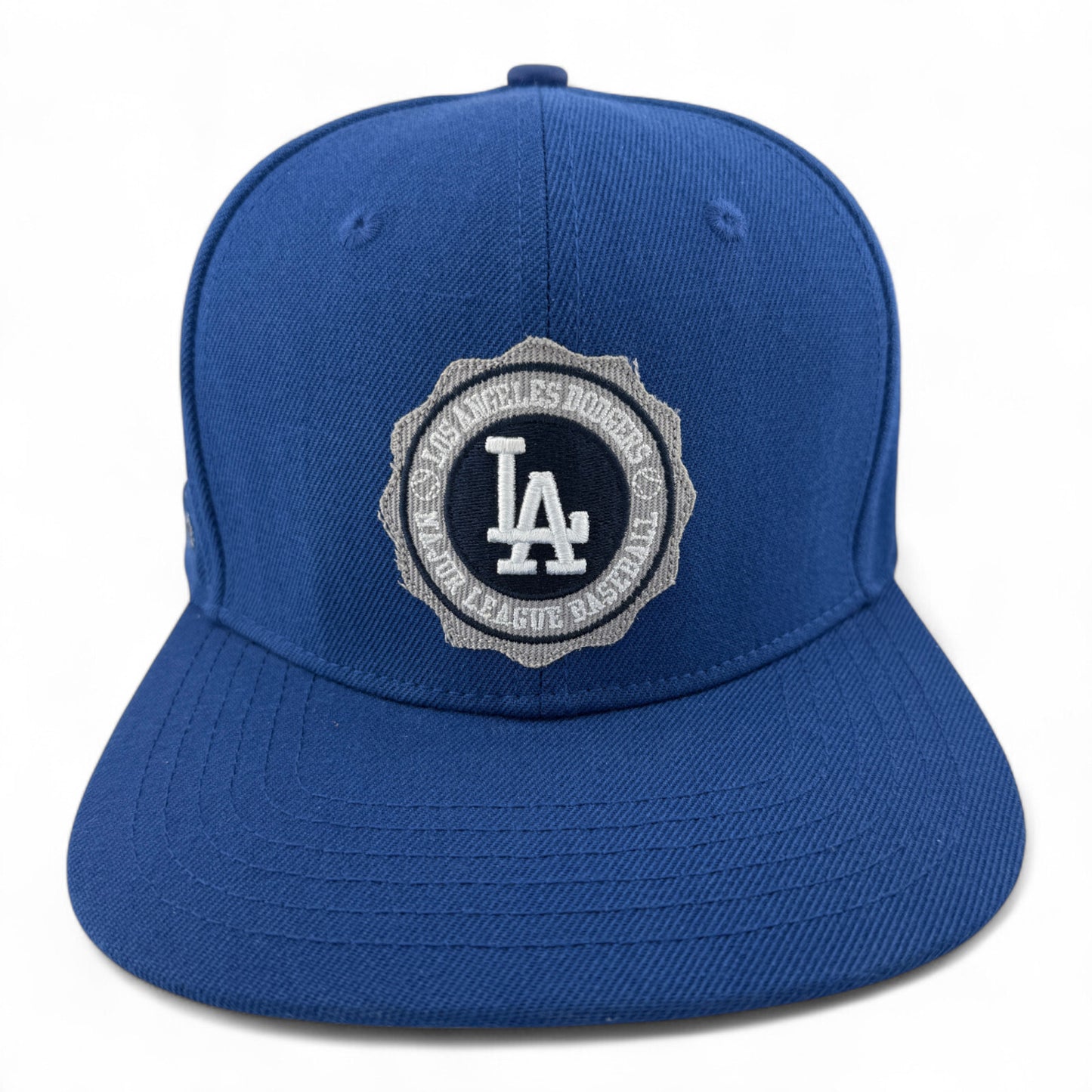 Pro Standard Los Angeles Dodgers Badge Logo World Series Adjustable Snapback Hat