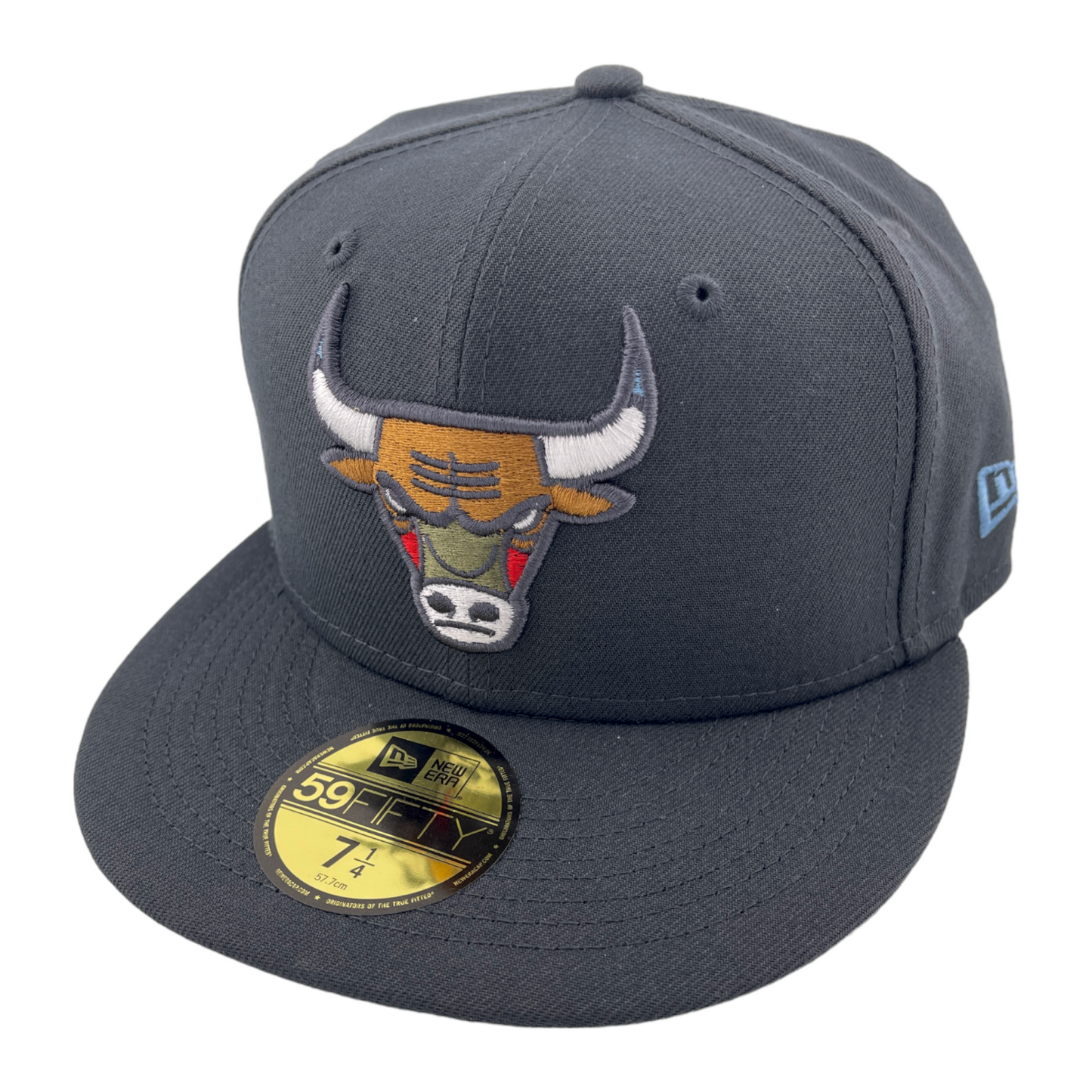 New Era Chicago Bulls NBA NEPAC Color Pack Charcoal UV 59Fifty Fitted Hat Cap