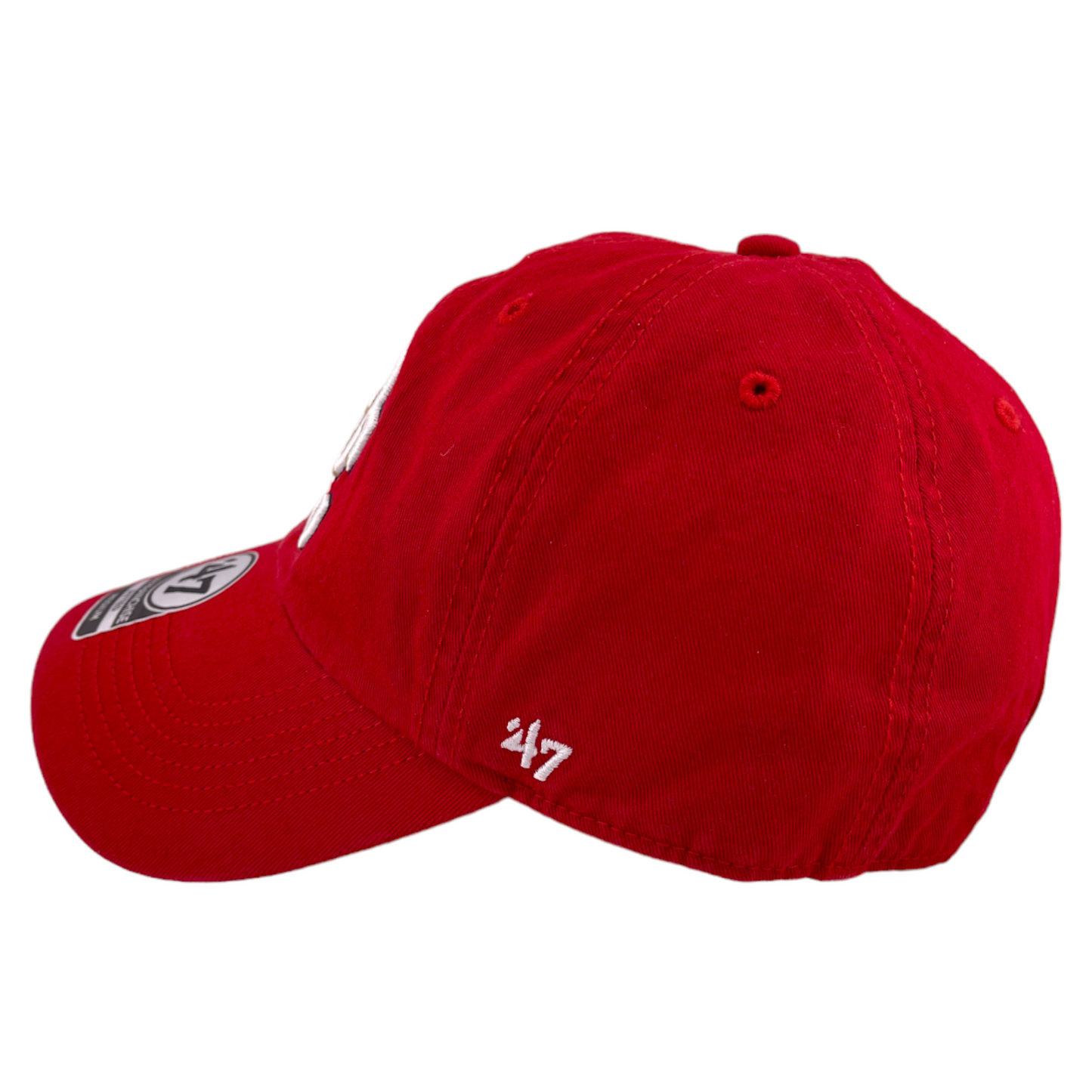 '47 Brand Franchise Fitted Washington Nationals DC Logo MLB Red Hat Cap