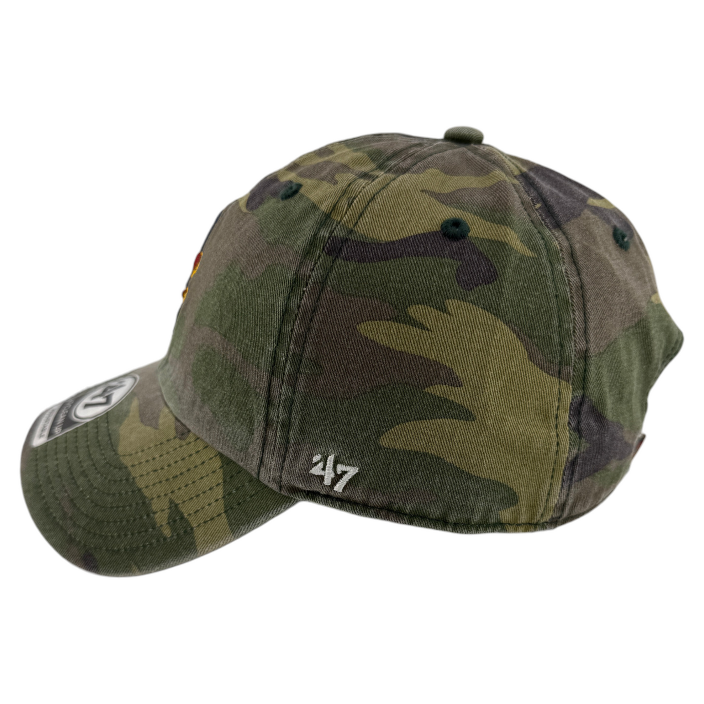 '47 Brand Cleveland Cavaliers Camouflage Clean Up Strapback Adjustable Dad Hat