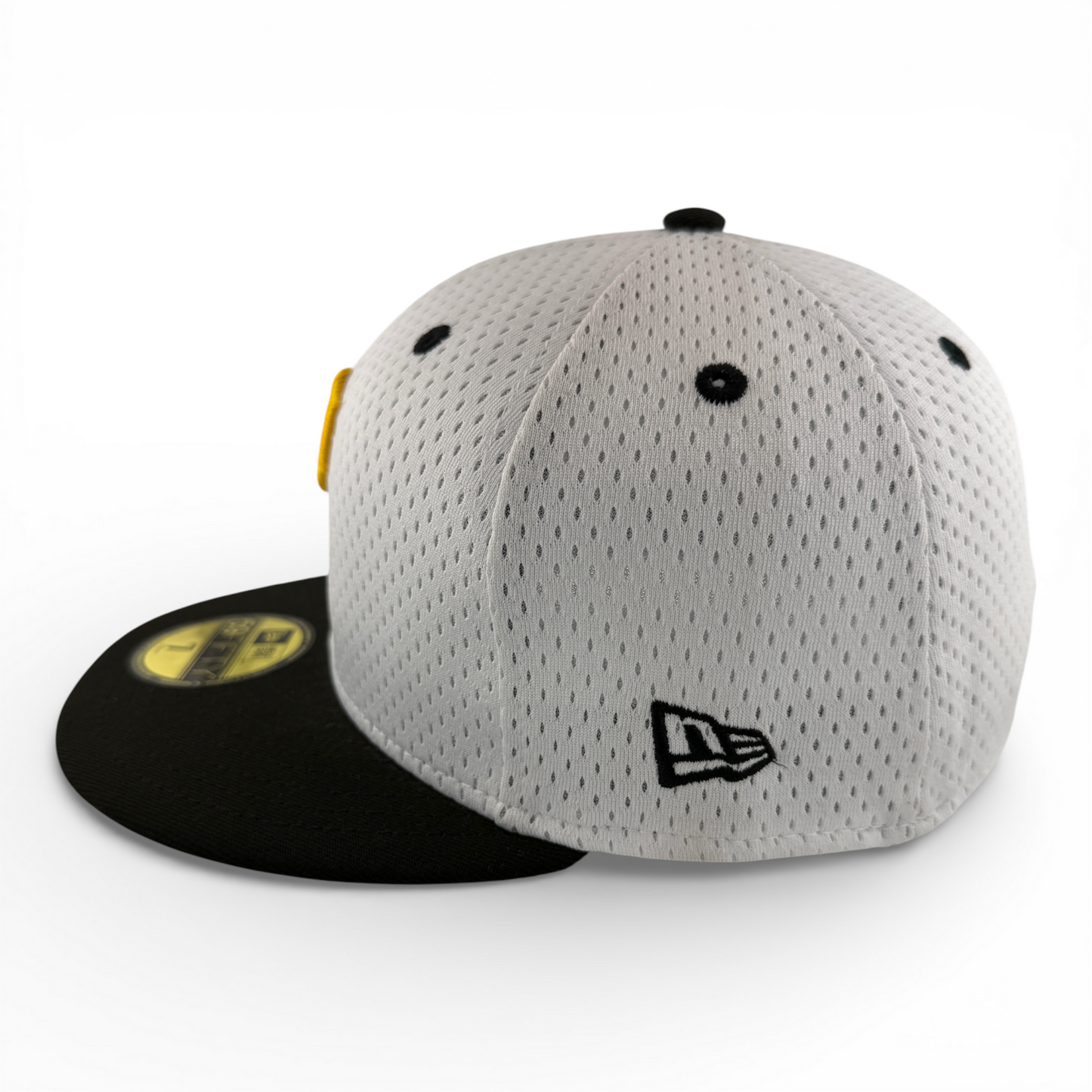 New Era Pittsburgh Pirates MLB Throwback Jersey Mesh 59Fifty Fitted Hat Cap