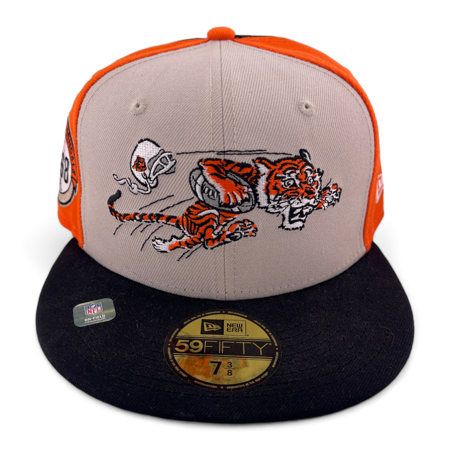 New Era Cincinnati Bengals NFL 2023 Sideline Historic Logo 59Fifty Fitted Hat