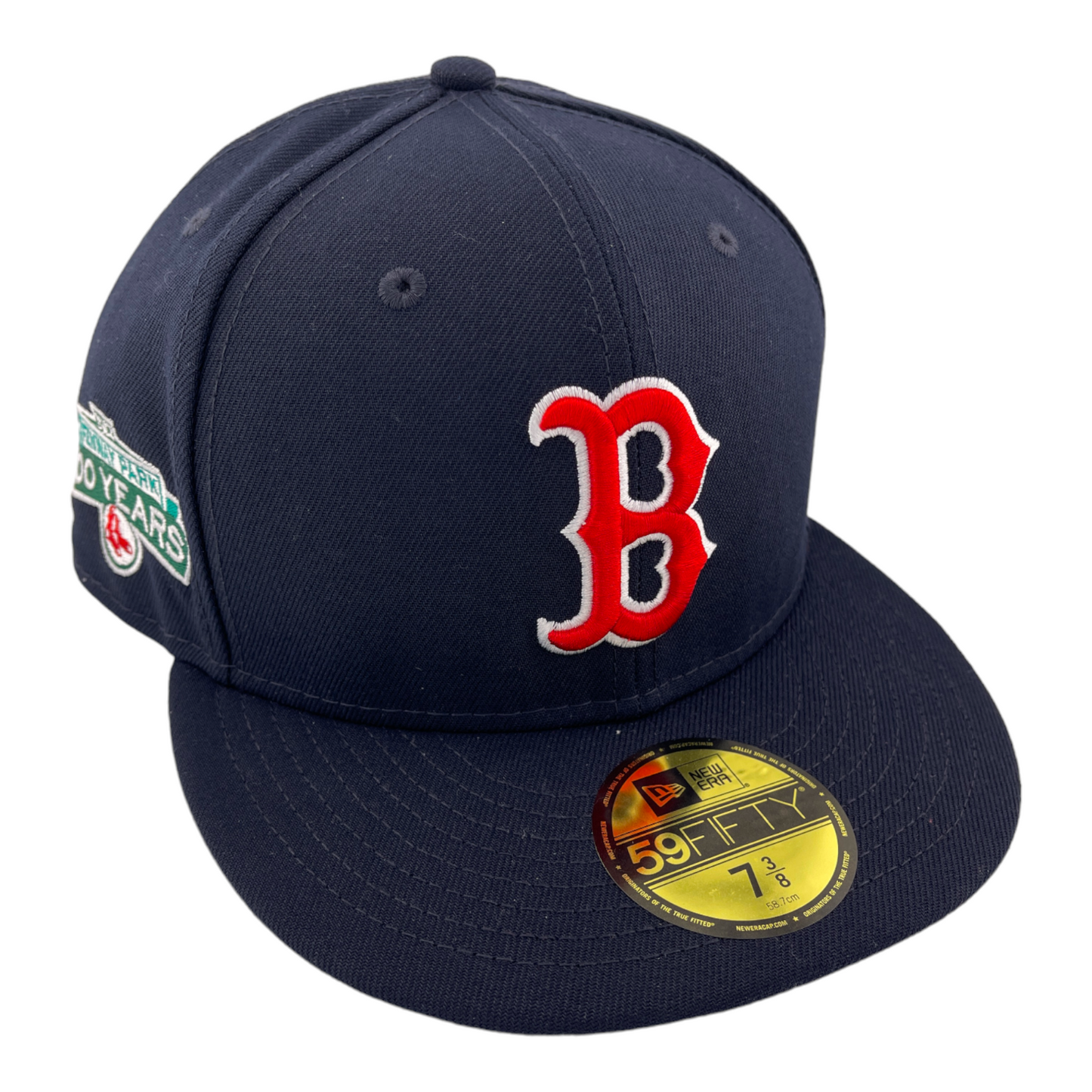 New Era Boston Red Sox Fenway Park 100 Years Patch Full Embroidery 59FIFTY Hat