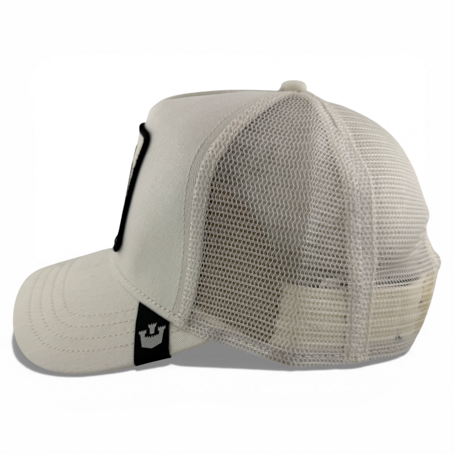 Goorin Bros The Panther The Farm White Mesh Trucker Adjustable Snapback Hat Cap