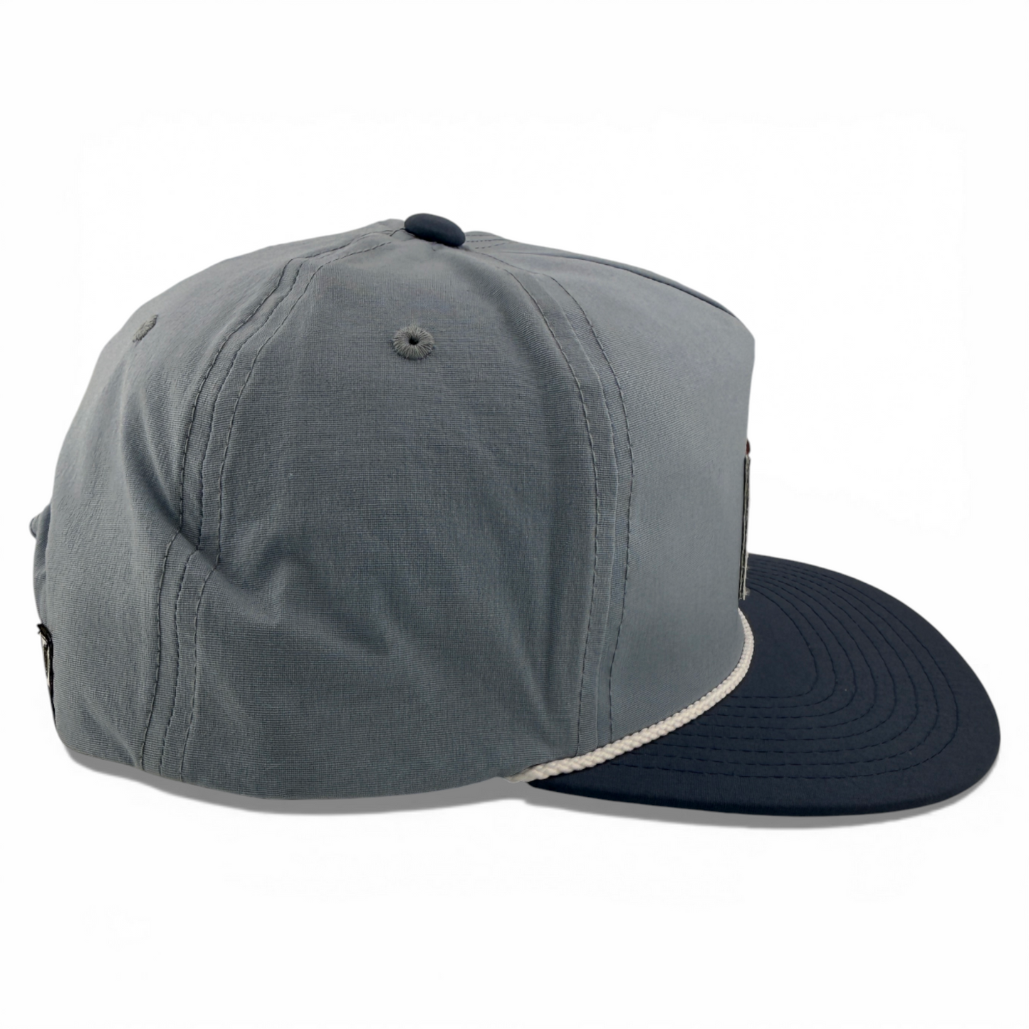 Salty Crew Jackpot Marlin 5-Panel Golfer Rope Sky SnapBack Adjustable Hat Cap