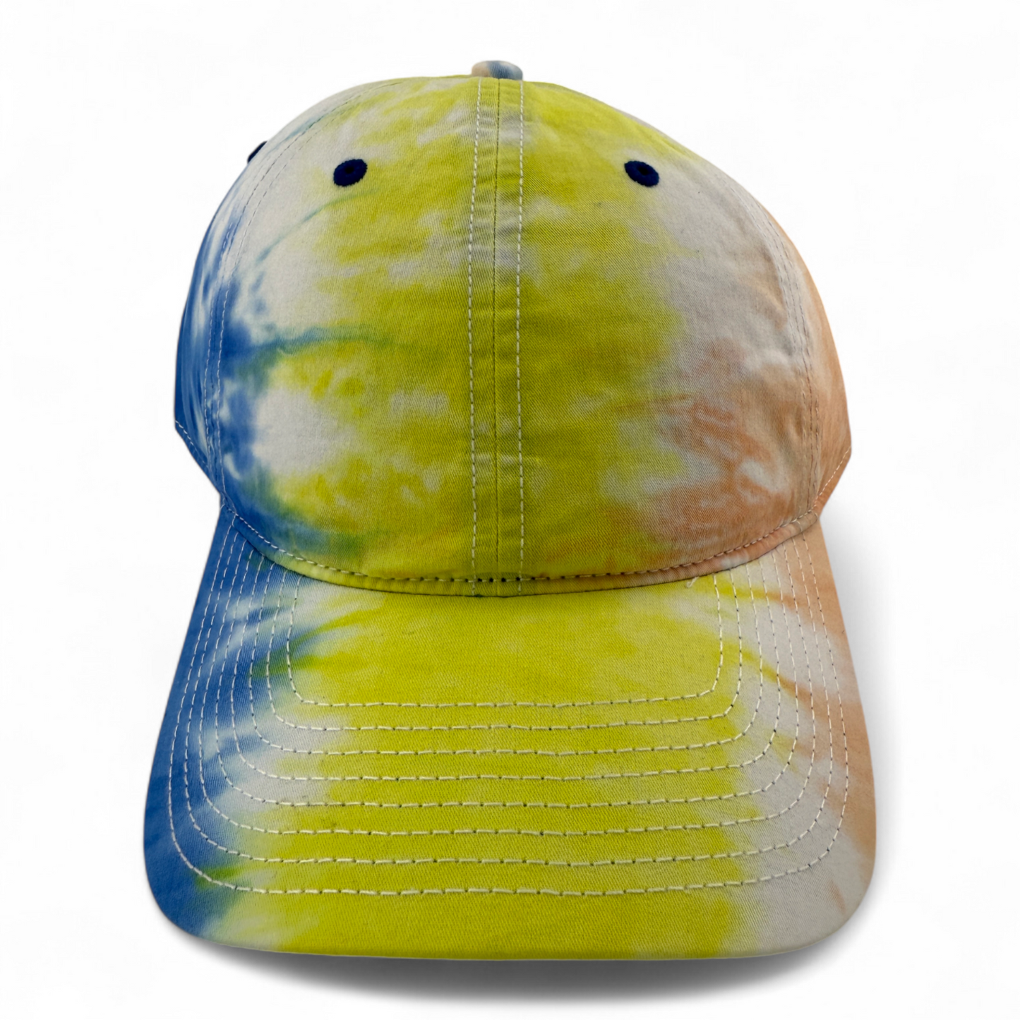 The Game GB482 Sunrise Tie Dye Blank Twill Unstructured Adjustable Dad Hat Cap