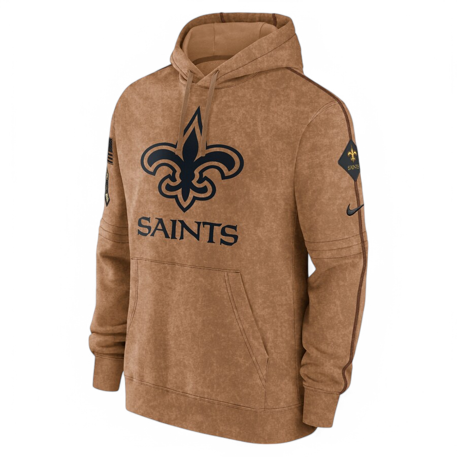 NWT Nike New Orleans Saints 2023 Salute To Service Pullover Hoodie Men's Size XL