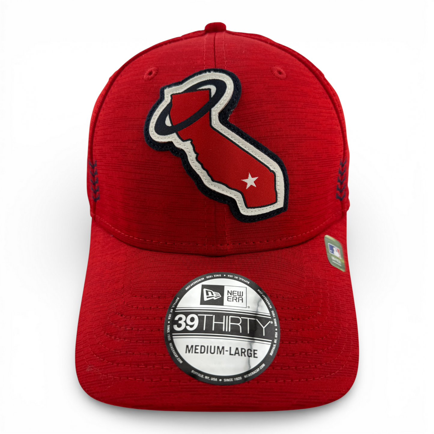 New Era Los Angeles Angels MLB 2024 Clubhouse Sport 39Thirty Flex Fit Hat Cap