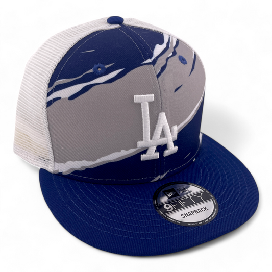 New Era Los Angeles Dodgers MLB Tear Trucker 9FIFTY Mesh Back Snapback Hat Cap