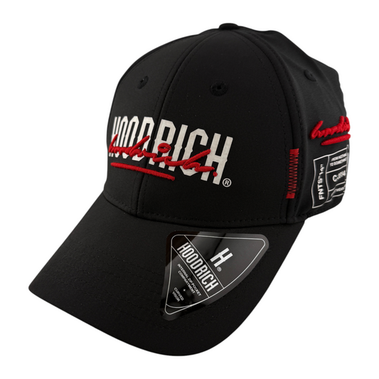 Hoodrich OG Double Scipt Red Logo Internal Pocket Adjustable Strapback Hat Cap