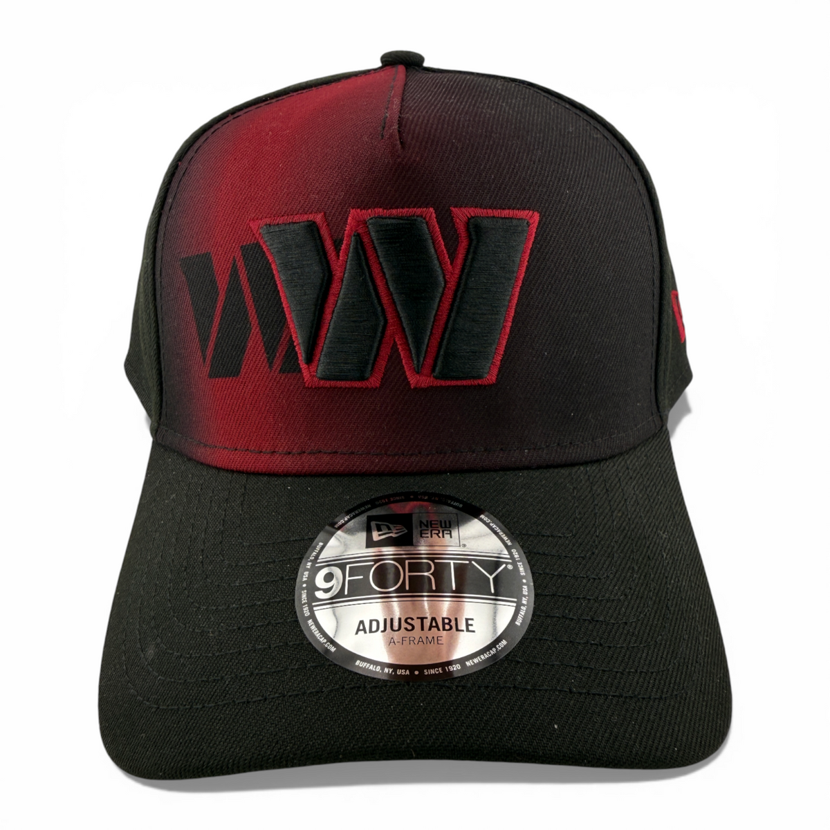 New Era Washington Commanders NFL Fade A-Frame 9Forty Snapback Adjustable Hat