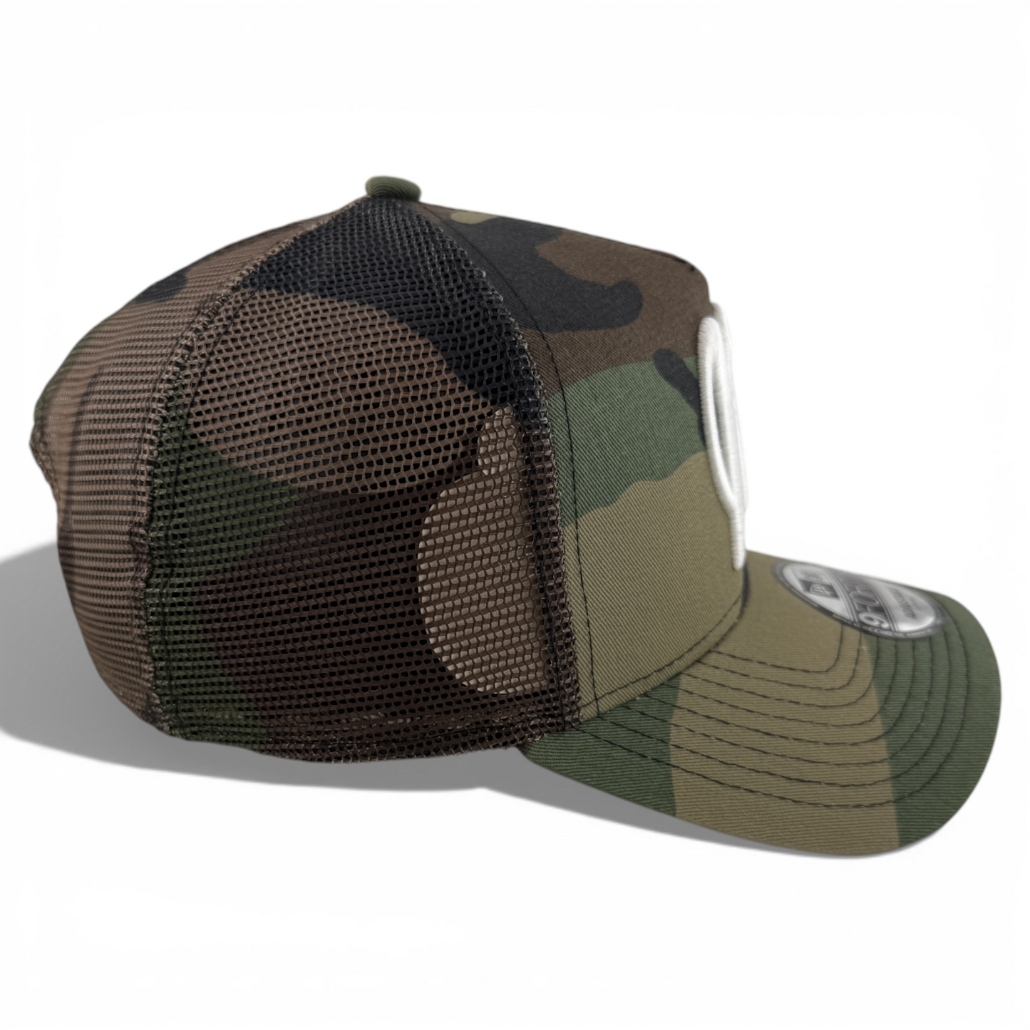 New Era Diablos Rojos del México LMB Camo A-Frame 9Forty Snapback Adjustable Hat