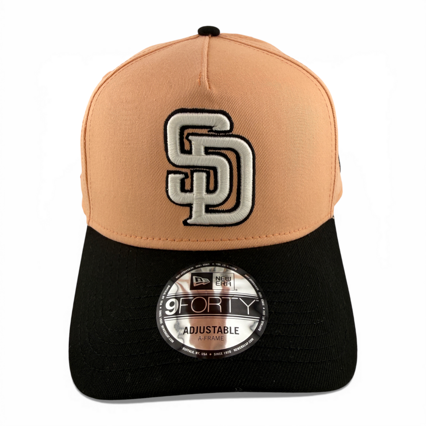 New Era San Diego Padres MLB Peachy Foam A-Frame 9Forty Snapback Adjustable Hat