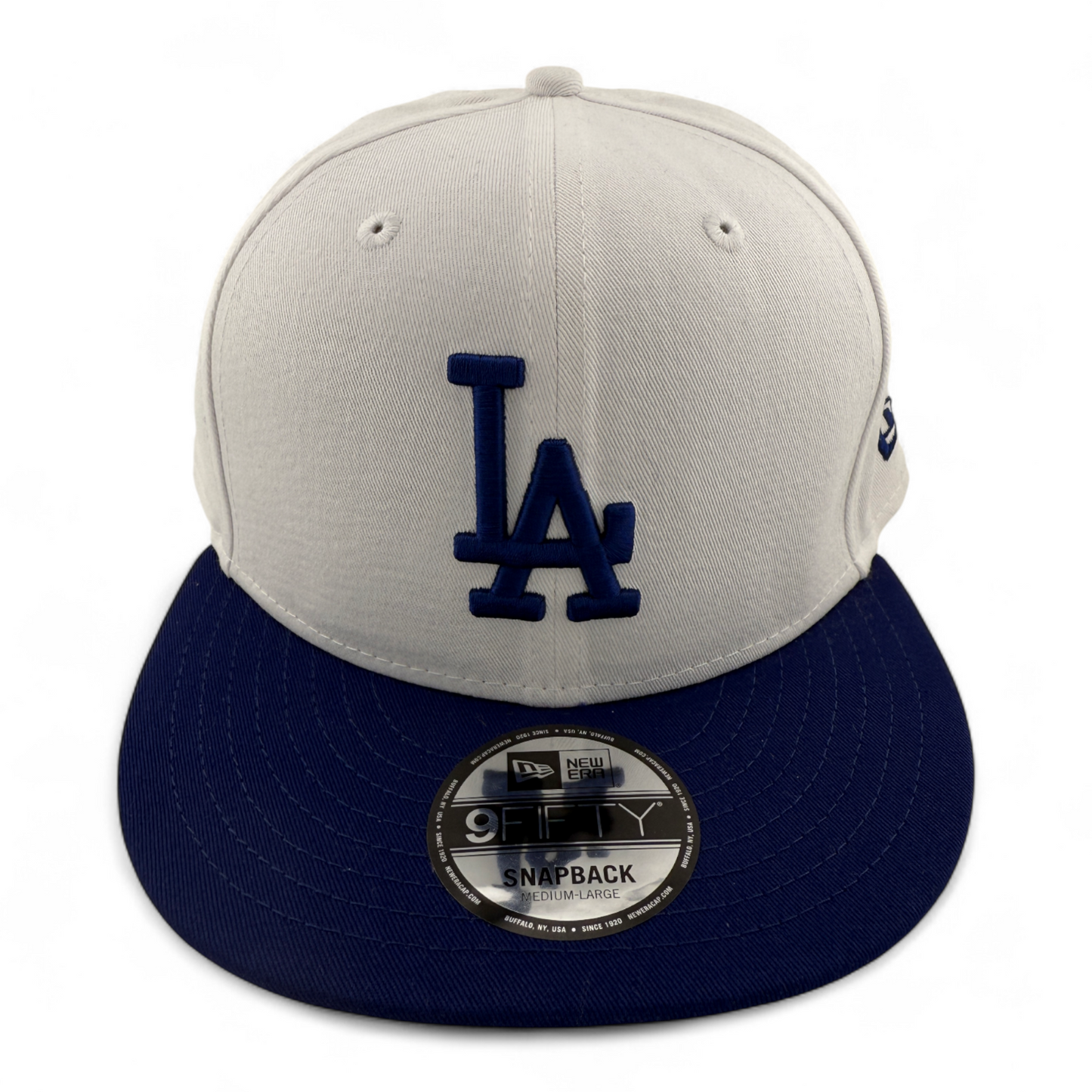 New Era Los Angeles Dodgers MLB White Crown 9FIFTY Snapback Adjustable Hat Cap