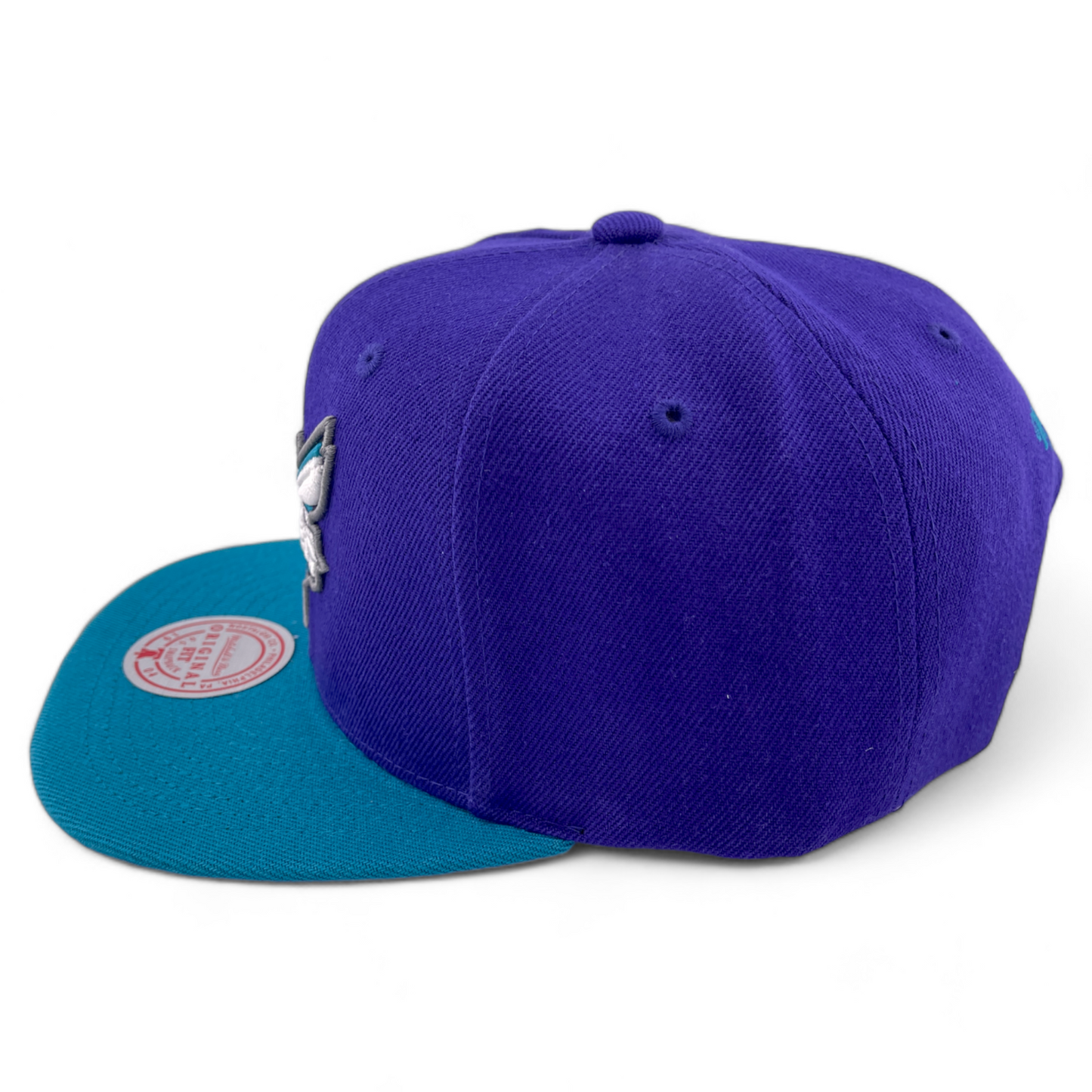 Mitchell & Ness Charlotte Hornets NBA Core Basic Classic Logo Snapback Hat Cap