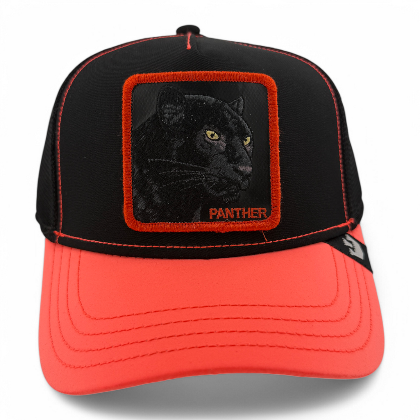 Goorin Bros Panther The Dark Shines Farm Mesh Trucker Snapback Adjustable Hat